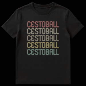 GOOD VIBES t-shirt with distressed retro striped font, evoking 70s and 80s aesthetics, white text on dark background on Black t-shirt